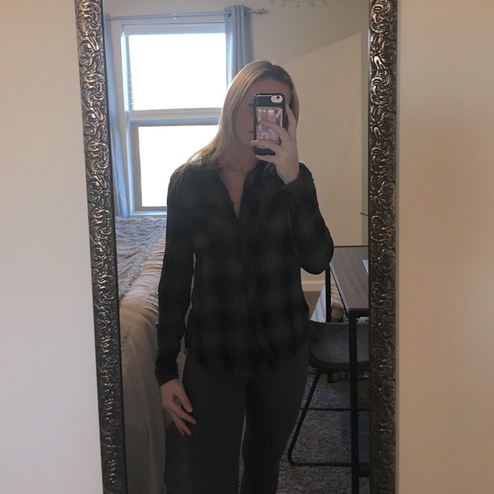 Pink Rose Flannel